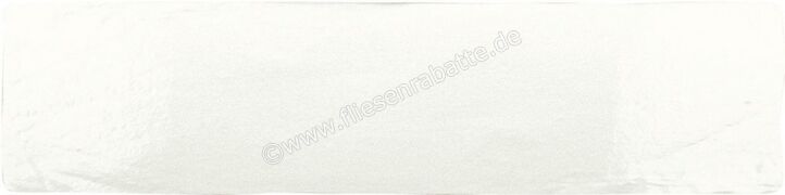 Dune Ceramica Atelier White 7.5x30 cm Wandfliese Glänzend Strukturiert Glossy 227959 | 372999