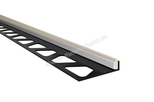 Schlüter Systems SHOWERPROFILE-S Gefällekeil Edelstahl V4A strukturbeschichtet elfenbein Höhe: 10 mm Länge: 1,2 m SPSB100TSI/120 | 373149