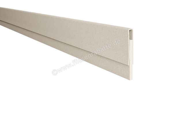  Schlüter Systems SHOWERPROFILE-R Wandanschlussprofil 2-teilige L=200cm H=33mm Edelstahl V4A TSI - strukturbeschichtet Elfenbein H&ouml;he: 33 mm L&auml;nge: 2 m SPRA33TSI/200 | 373179