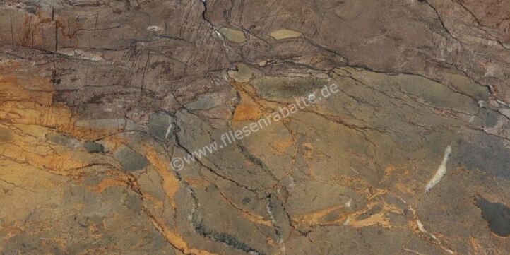Emilceramica Tele Di Marmo Reloaded Fossil Brown Malevic 60x120 cm Bodenfliese / Wandfliese Matt Eben Naturale E0ES | 373215