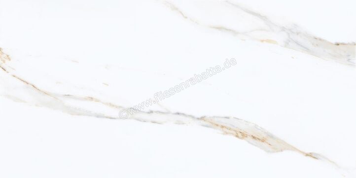 Keraben Idyllic Calacatta Gold 60x120 cm Bodenfliese / Wandfliese Starlight Glänzend Eben Brillo P0003762 | 374730