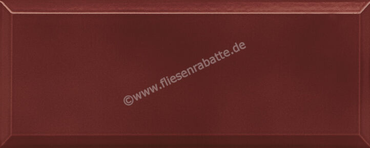 Agrob Buchtal District Burgundy Red 10x25 cm Wandfliese HT-Veredelung 45607H | 37522
