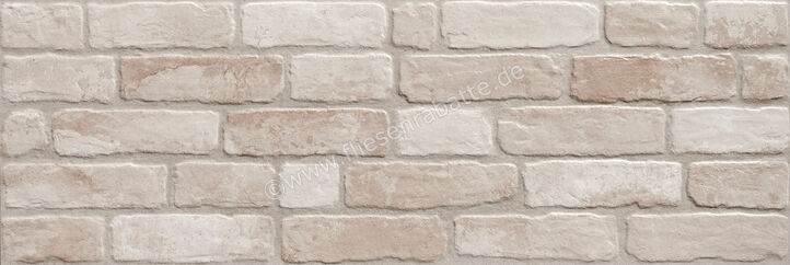 Keraben Wall Brick Old Cream 30x90 cm Wandfliese Matt Strukturiert Naturale KKHPG01O | 375369