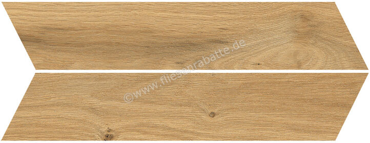  ceramicvision Parkett Thun 9.7x53 cm Bodenfliese / Wandfliese Chevron Matt Eben Naturale CV0196102 | 377055