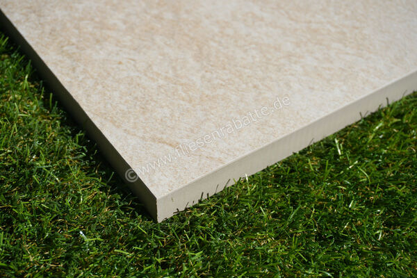 Villeroy & Boch My Earth OUTDOOR 20 Hellbeige 40x40x2 cm Terrassenplatte Schnittmuster Matt Strukturiert VilbostonePlus 2816 RU10 0 SM | 377523