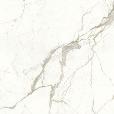  Atlas Concorde Marvel Shine Calacatta Prestigio 120x120 cm Bodenfliese / Wandfliese Glänzend Eben Lappato A4Q9 | 378300