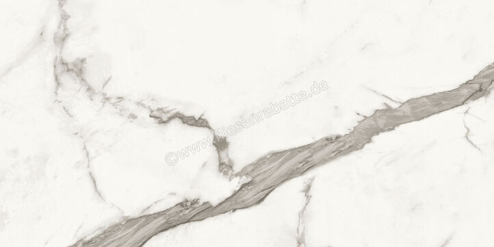  Atlas Concorde Marvel Shine Calacatta Prestigio 37.5x75 cm Bodenfliese / Wandfliese Glänzend Eben Lappato A4RM | 378645