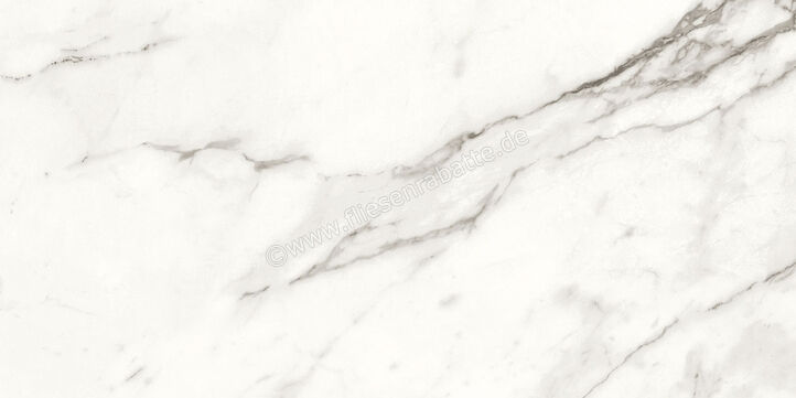  Atlas Concorde Marvel Shine Calacatta Prestigio 37.5x75 cm Bodenfliese / Wandfliese Glänzend Eben Lappato A4RM | 378648