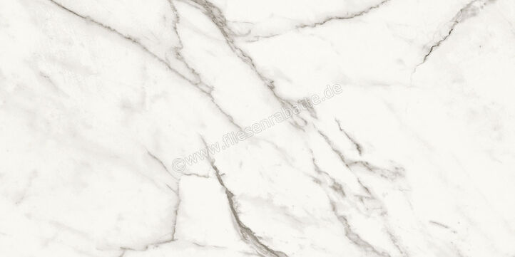  Atlas Concorde Marvel Shine Calacatta Prestigio 37.5x75 cm Bodenfliese / Wandfliese Glänzend Eben Lappato A4RM | 378654