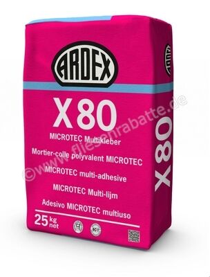  Ardex X80 MICROTEC Multikleber S1-Norm C2 TE S1 25 kg Papiersack 42152 | 379197