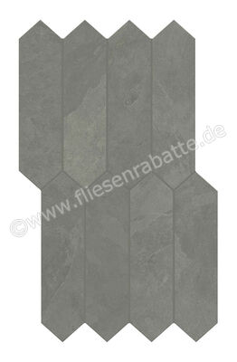 Ceramiche Caesar Slab2 Jade 36x57.5 cm Mosaik Mesh Matt Eben Naturale AG3R | 379740