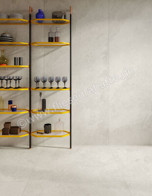 Ceramiche Caesar Slab2 Ice 120x120 cm Bodenfliese / Wandfliese Matt Eben Touch Plus AG0B CAE | 379752