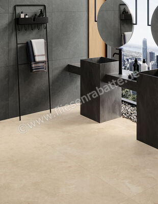 Ceramiche Caesar Slab2 Khaki 120x120 cm Bodenfliese / Wandfliese Matt Eben Touch Plus AG0C CAE | 379773