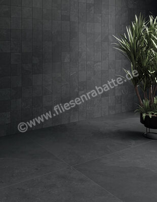 Ceramiche Caesar Slab2 Dark 120x120 cm Bodenfliese / Wandfliese Matt Eben Touch Plus AG0H CAE | 379851