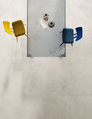 Ceramiche Caesar Slab2 Ice 120x120 cm Bodenfliese / Wandfliese Matt Eben Touch Plus AG0B CAE | 379872