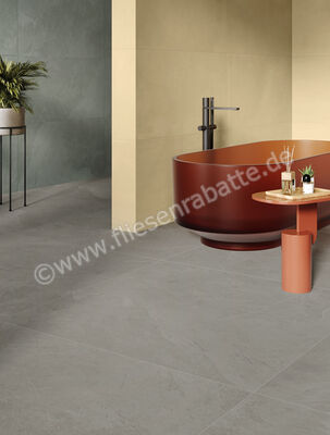 Ceramiche Caesar Slab2 Cloud 120x120 cm Bodenfliese / Wandfliese Matt Eben Touch Plus AG0D CAE | 379878