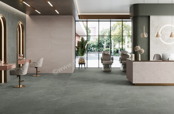 Ceramiche Caesar Slab2 Jade 120x120 cm Bodenfliese / Wandfliese Matt Eben Touch Plus AG0F CAE | 379905