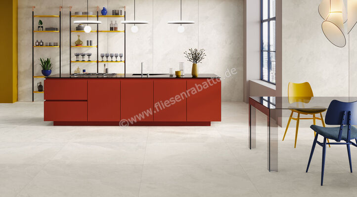  Ceramiche Caesar Slab2 Ice 80x80 cm Bodenfliese / Wandfliese Matt Eben Touch Plus AG2C CAE | 380073