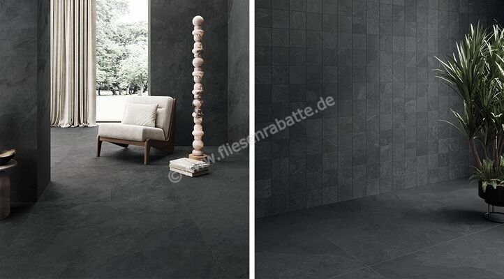  Ceramiche Caesar Slab2 Dark 80x80 cm Bodenfliese / Wandfliese Matt Eben Touch Plus AG2F CAE | 380082