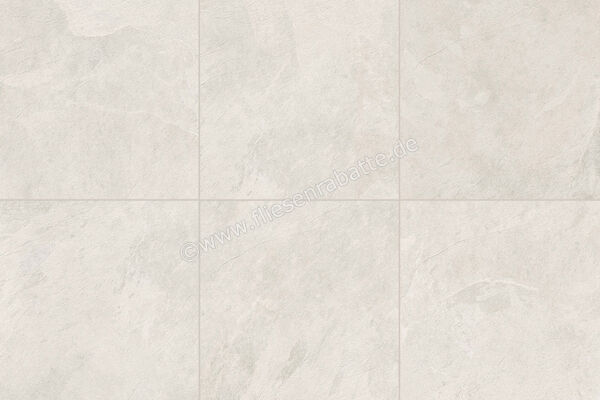 Ceramiche Caesar Slab2 Ice 80x80 cm Bodenfliese / Wandfliese Matt Eben Touch Plus AG2C CAE | 380097