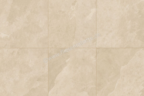 Ceramiche Caesar Slab2 Khaki 120x120 cm Bodenfliese / Wandfliese Matt Eben Touch Plus AG0C CAE | 380151