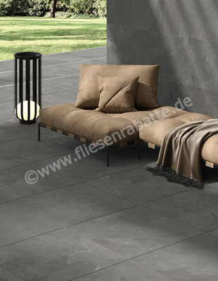 Ceramiche Caesar Slab2 Outdoor Iron 80x80x2 cm Terrassenplatte Aextra20 Matt Eben Naturale AG1I | 380790