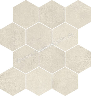 Del Conca Timeline White 30x34 cm Esagoni Matt Eben Naturale G3TL10ES | 383583