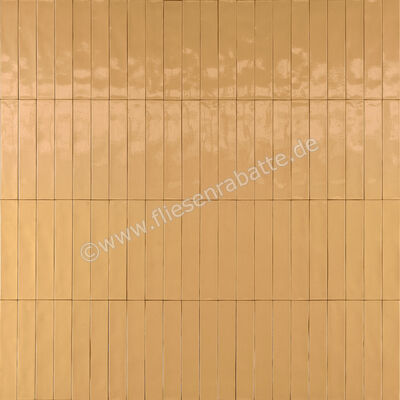Marazzi Luz Giallo 5.3x30 cm Wandfliese Glänzend Strukturiert Lux MFLJ | 384468