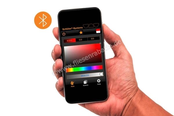  Schlüter Systems KERDI-BOARD-NLT-BR Nische und Ablagefläche für Wandbereiche mit Plug & Play LED-Beleuchtung beleuchtet 24V 10,1W 2700K 711x305x89 mm RGB+Weiß Höhe: 305 mm Breite: 711 mm KB12NLTP5AE9BR | 384822