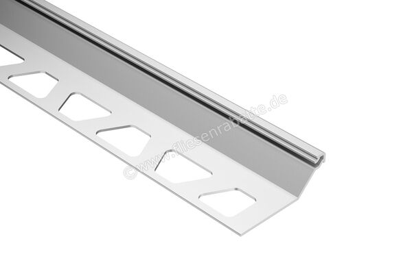 Schlüter Systems FINEC-SQ-AE Abschlussprofil Aluminium AE - Aluminium natur matt eloxiert Höhe: 15 mm Länge: 2,5 m FSQ150AE | 386507