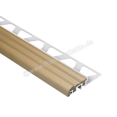 Schlüter Systems TREP-S Treppenprofil R9 Aluminium HB - Hellbeige Höhe: 10 mm Breite: 26 mm Länge: 1 m HB10S/100 | 386822