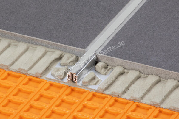  Schlüter Systems DILEX-AKWS Bewegungsfugenprofil Aluminium FG - Fugengrau H&ouml;he: 14 mm L&auml;nge: 2,5 m AKWS140FG | 388919