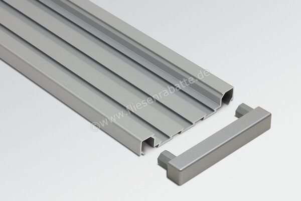Schlüter Systems QUADEC-FS Innen- und Aussenecke Aluminium AT - Aluminium titan matt eloxiert Höhe: 8 mm EV/QF8/50AT | 390290