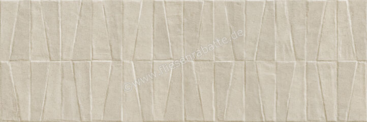 Marazzi Cementum Wall Sand 40x120 cm Wandfliese Struttura 3D Contact Matt Strukturiert Naturale MM5Y | 390554