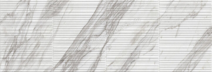 Marazzi Fabula Wall Calacatta 33x100 cm Wandfliese 3D Gentle Matt Strukturiert Naturale MN3G | 390596
