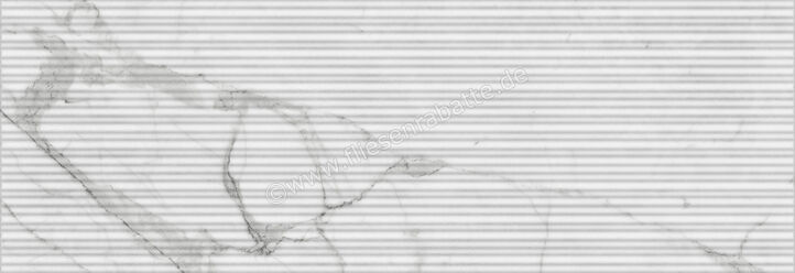 Marazzi Fabula Wall Statuario 33x100 cm Wandfliese 3D Mikado Matt Strukturiert Naturale MN2U | 390617