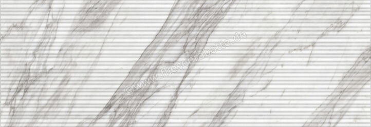 Marazzi Fabula Wall Calacatta 33x100 cm Wandfliese 3D Mikado Matt Strukturiert Naturale MN2Q | 390623