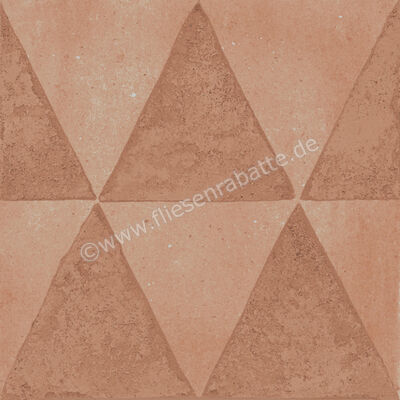 Marazzi Artcraft Cotto 20x20 cm Dekor Decoro Triangoli Matt Eben Naturale MH5V | 390857