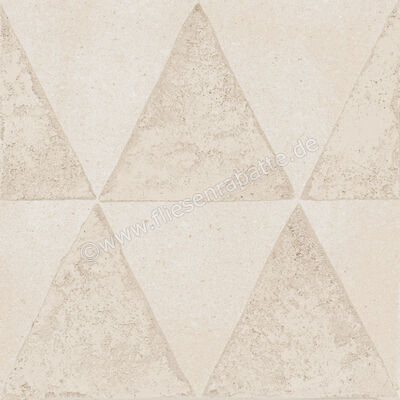 Marazzi Artcraft Pomice 20x20 cm Dekor Decoro Triangoli Matt Eben Naturale MGYS | 390869
