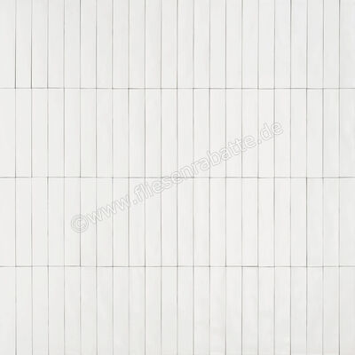 Marazzi Artcraft Bianco Semimatt 5.3x30 cm Wandfliese Semimatt Matt Eben Naturale MGUA | 390908