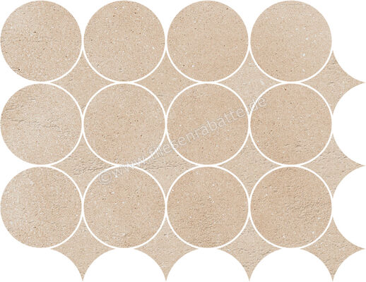 Marazzi Slow Calce 32.1x41.6 cm Mosaik Mosaico Circolare Matt Eben Naturale MP2Y | 390983