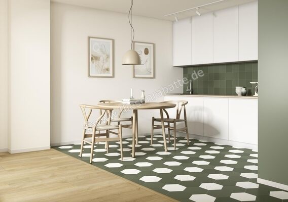  Dune Ceramica Chicago Olive 14.7x14.7 cm Bodenfliese / Wandfliese Matt Eben Naturale 188268N | 393526