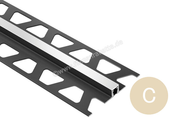 Schlüter Systems DILEX-BWB Bewegungsfugenprofil PVC C - Creme H&ouml;he: 20 mm L&auml;nge: 2,5 m BWB200C | 393883
