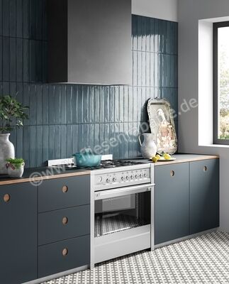  Del Conca Frammenti Azzurro 20x20 cm Bodenfliese / Wandfliese Fiore Matt Eben Naturale 20FR02FI | 394084
