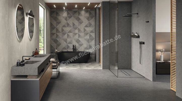  Atlas Concorde Boost Stone Smoke 60x120 cm Bodenfliese / Wandfliese Matt Eben Sensitech A6Q9 | 394201
