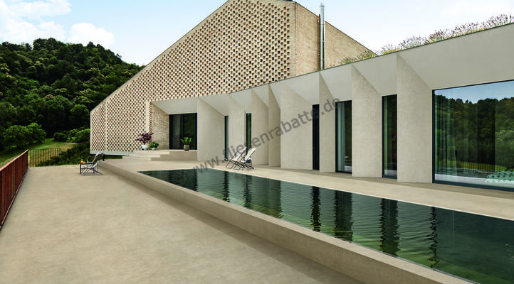  Atlas Concorde Boost Stone Outdoor Cream 60x120x2 cm Terrassenplatte Matt Strukturiert Sensitech A67S | 394237