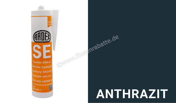 Ardex SE Sanitär-Silicon 310 ml Kartusche Anthrazit 73036 | 394531