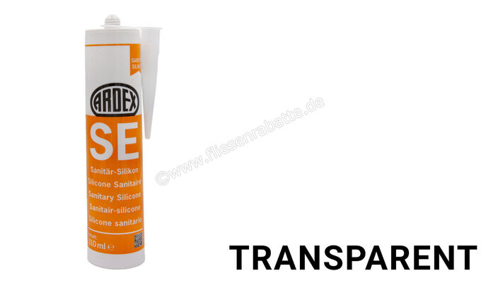 Ardex SE Sanitär-Silicon 310 ml Kartusche Transparent 73031 | 394555