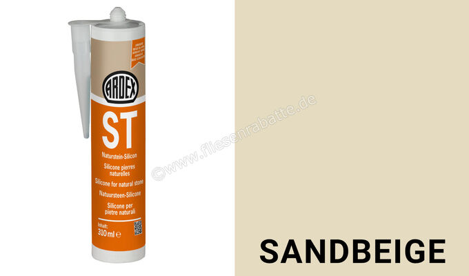 Ardex ST Naturstein-Silicon 310 ml Kartusche sandbeige 73119 | 394654