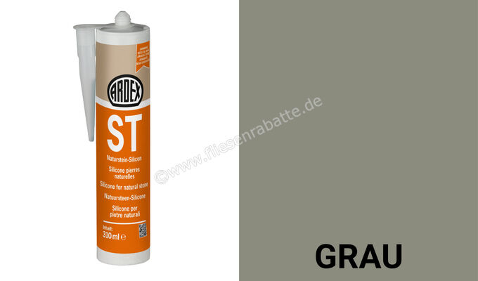 Ardex ST Naturstein-Silicon 310 ml Kartusche Grau 44357 | 394741